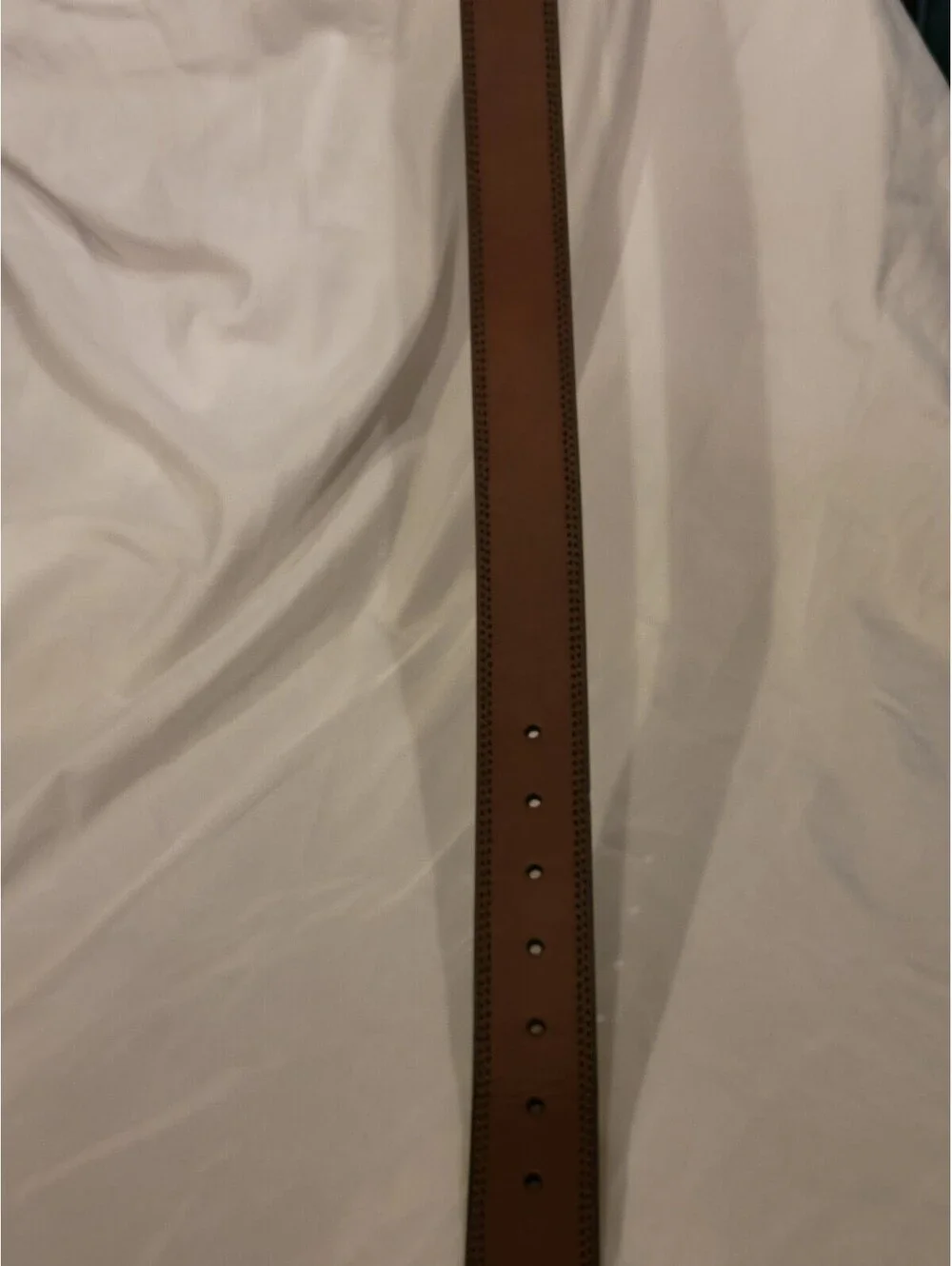 Dickies Men's  Size 40 Heavy-Duty Industrial Work Belt - Durable Leather Brown